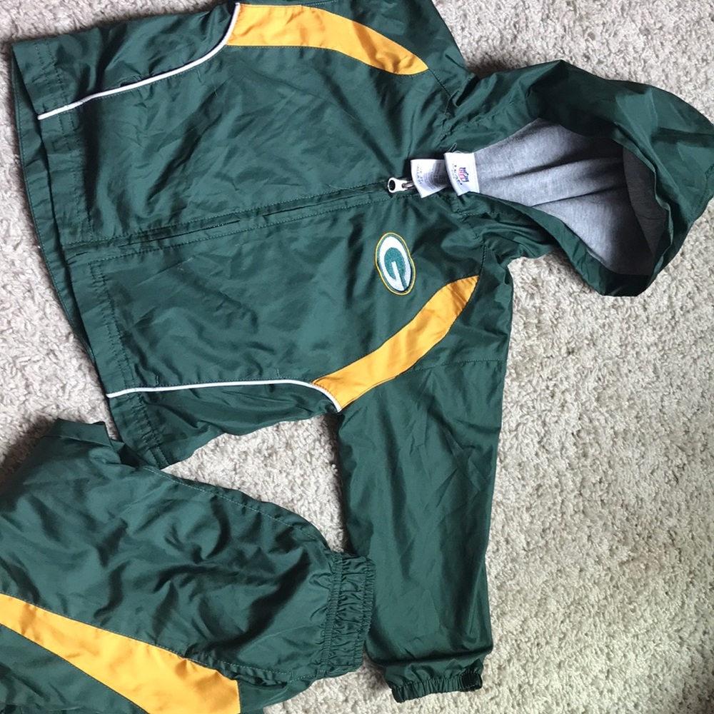 Kid flight suit greenbay packers